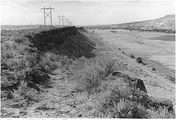Overland  Stage coach  trail approaching Boise Idaho