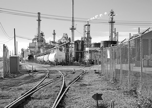 Sinclair oil  refinery , Sinclair, Wyoming