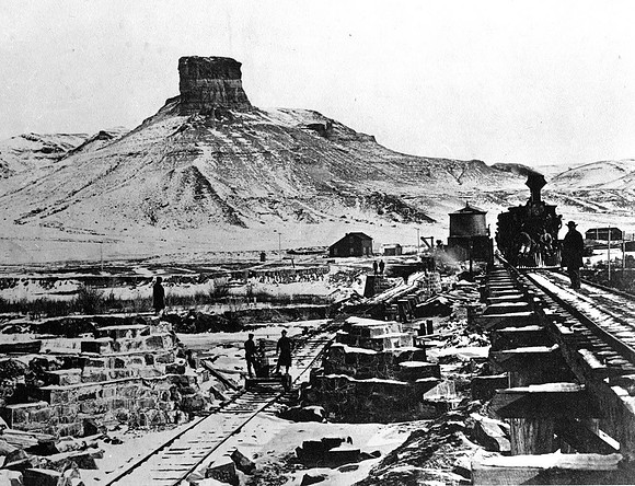 Green  river crossing, circa 1868, Utah  State Historical  archive