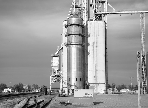 Corn  loading  facility,  Gibbon, Nebraska