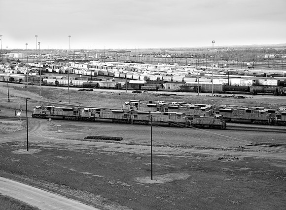 Bailey switch and  repair yard Union  Pacific  RR,  North Platte, Nebraska