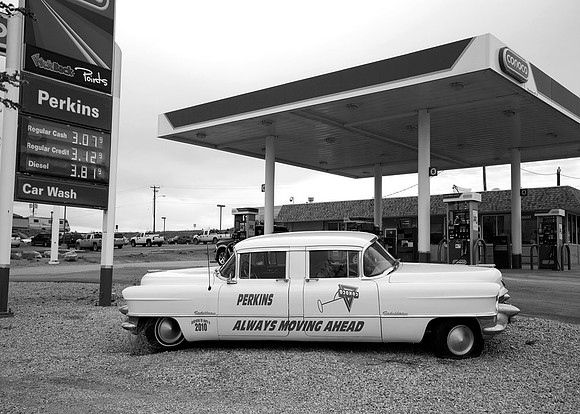 Two  headed  Cadillac, Rawlins, Wyoming