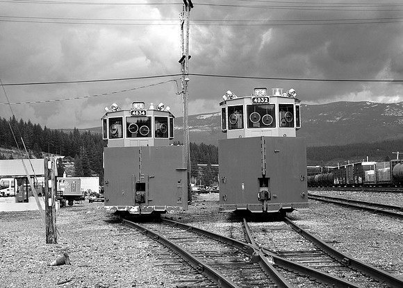 Yard locomotives, Truckee,California