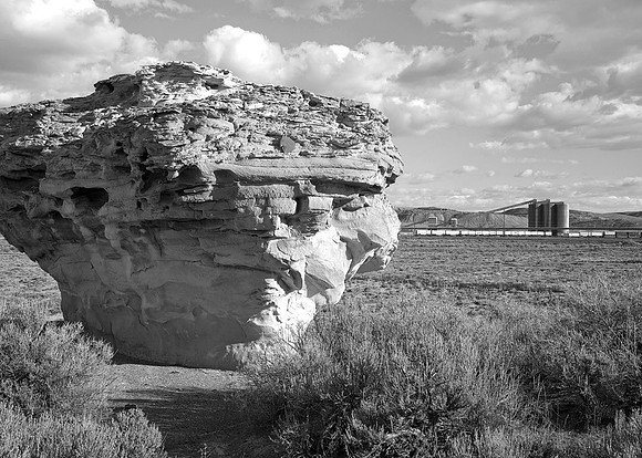 Coal mine  loading  facility, Black  Butte  road, Sweetwater County, Wyoming
