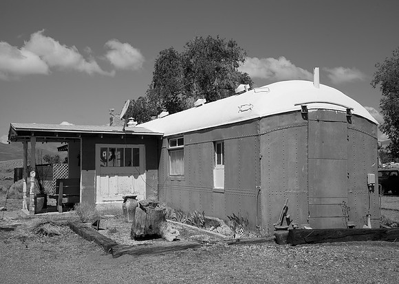 House made  from  Pullman  Car, Wadsworth, Nevada