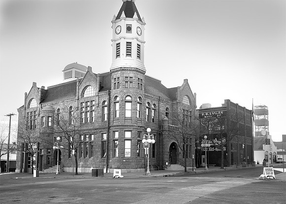 Firehouse and  civic  building,  Rock Springs, Wyoming