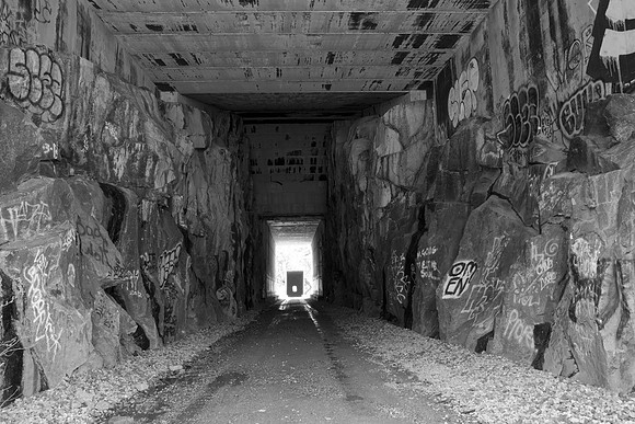 Entrance  to  summit  tunnel, Donner  Pass, California