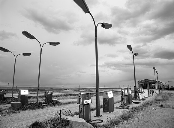 Closed  gas  Station,  Pine  Bluffs,  Nebraska