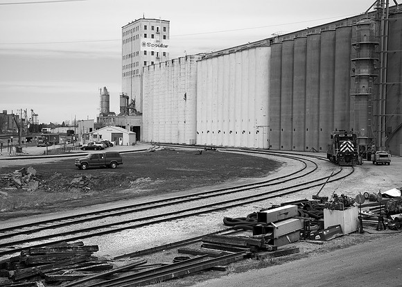 Corn storage industry,  Freemont,  Nebraska