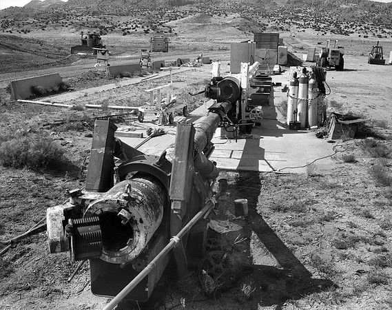 double long artillery  barrel