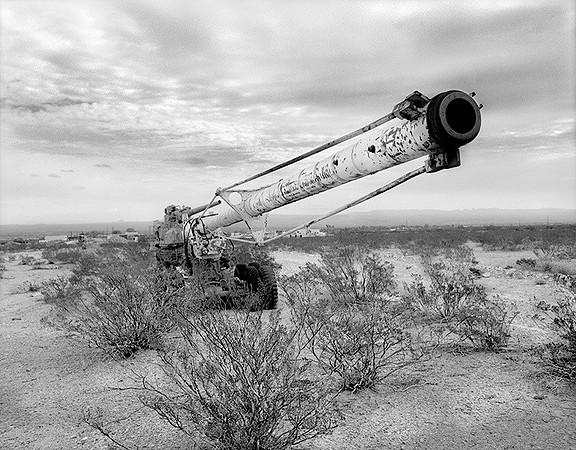 long  barrel artillary gun
