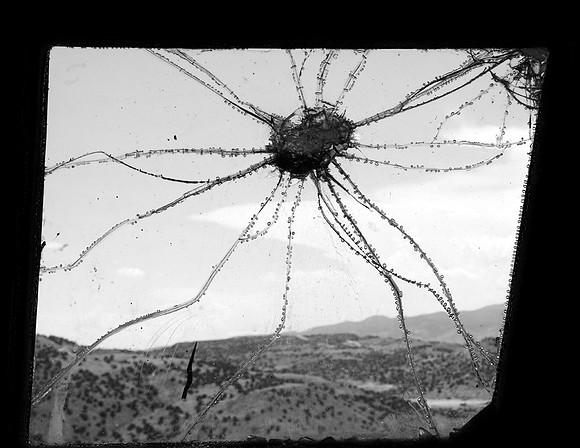 detail of bunker window