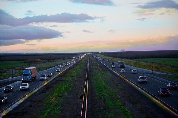 Interstate 5 , 220 miles  from  los  angeles  2013