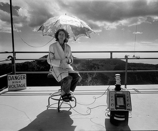 aluminized umbrella experiment
