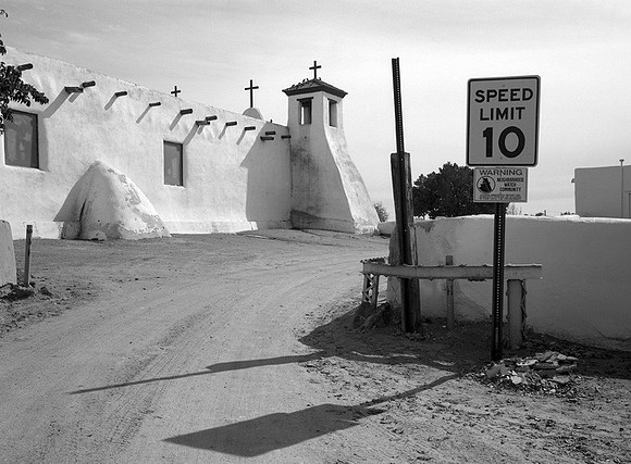 Entering Isleta Pueblo, NM