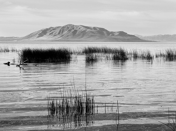 Utah Lake, looking south, Provo