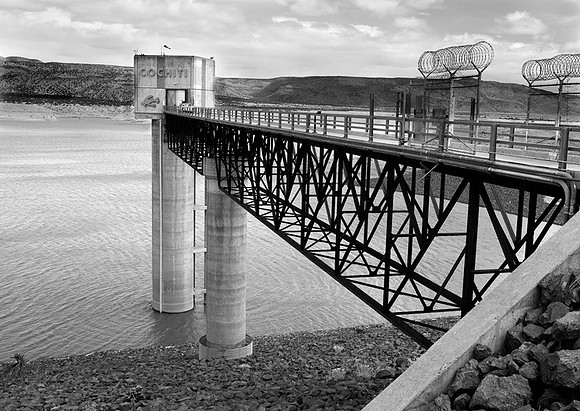 Cochiti Dam and reservoir, Sandoval County, NM