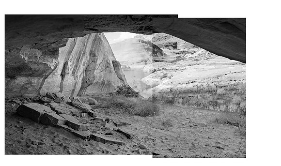 Cave shelter, Glen  Canyon, AZ