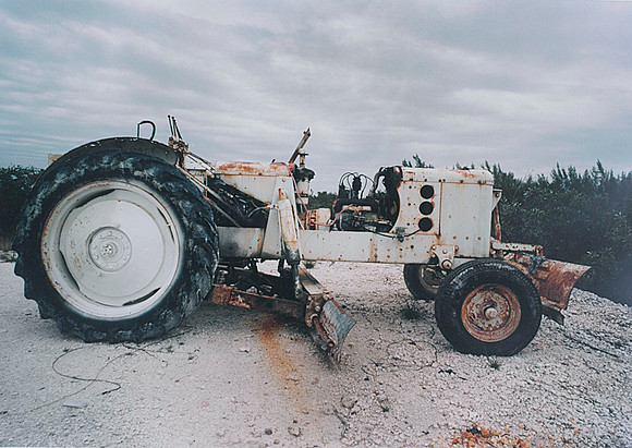 Rusted  Tractor, 1980, Yuba City, CA