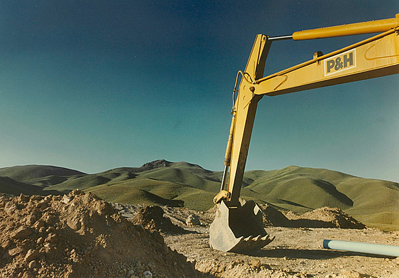 Back Hoe Arm, 1979, Ketchum, Idaho