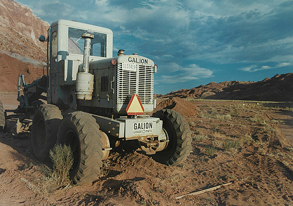 Forest Service Grader, 1978. Hanksville, UT